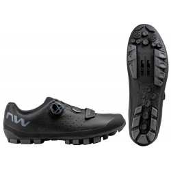 Pyöräilykengät Northwave Hammer Plus Wide MTB XC black-dark grey