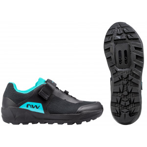 Pyöräilykengät Northwave Escape Evo 2 WMN MTB AM black-turquoise