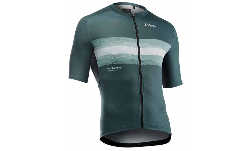 Pyöräilypaita Northwave Force EVO S/S sage-light grey - 1