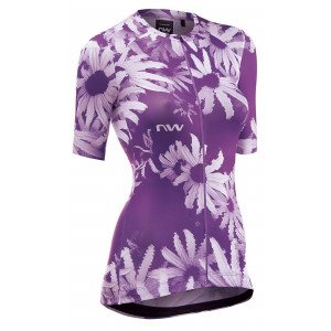 Pyöräilypaita Northwave Blade WMN S/S dark purple