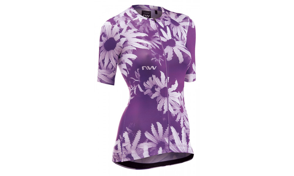 Pyöräilypaita Northwave Blade WMN S/S dark purple - 1