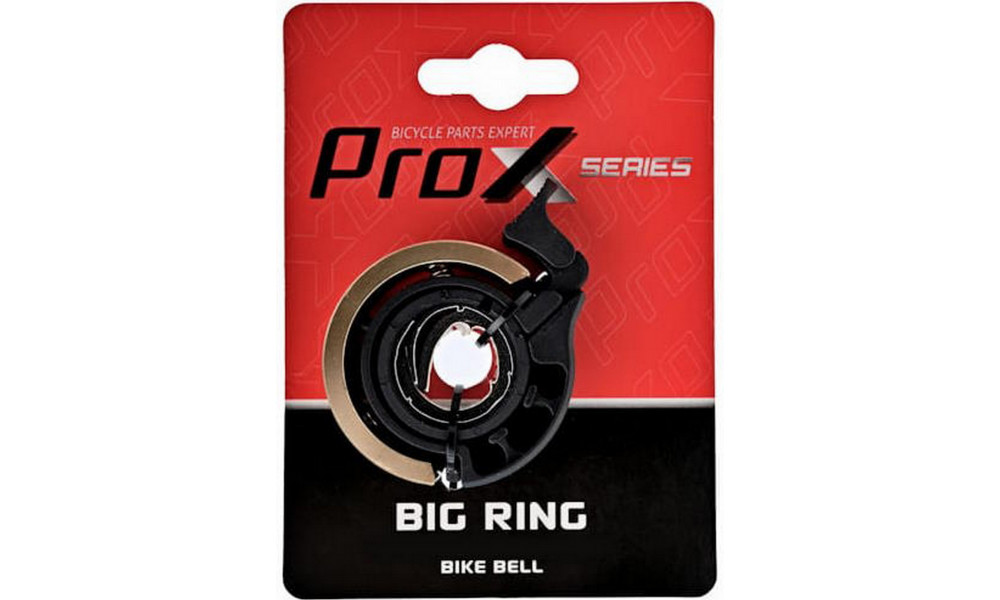 Soittokello ProX Big Ring L02 Alu gold 