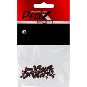 Jarrulevyn pultit ProX red (12pcs.)