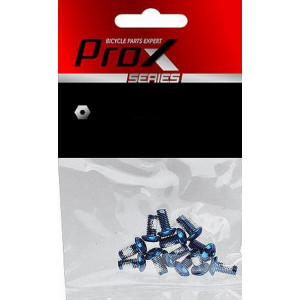 Jarrulevyn pultit Prox blue (12pcs.)