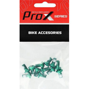 Jarrulevyn pultit Prox green M5x10mm (12pcs.)