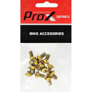 Jarrulevyn pultit Prox gold M5x10mm (12pcs.)