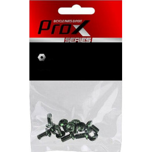 Jarrulevyn pultit Prox green (12pcs.)