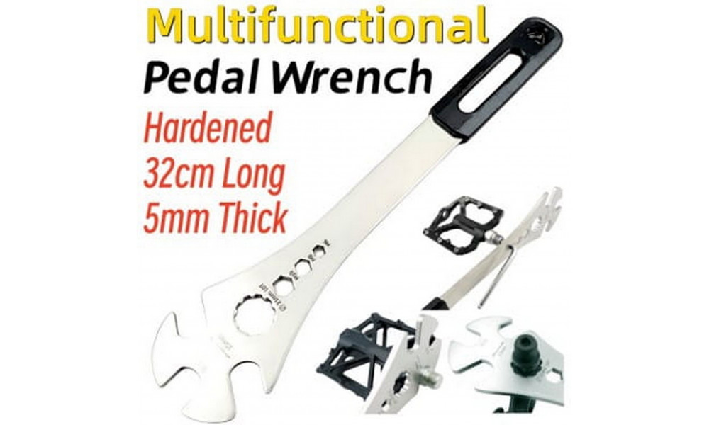 Työkalu ProX WR-09 Multifunction for pedals 320mm with handle - 2