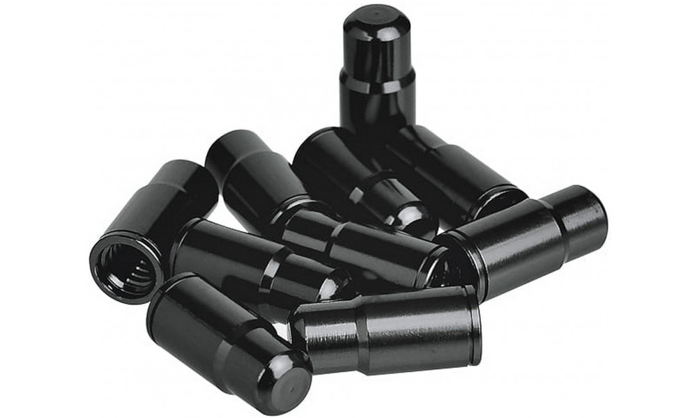 Venttiilin korkit ProX Alu FV-01 FV/Presta black - 2