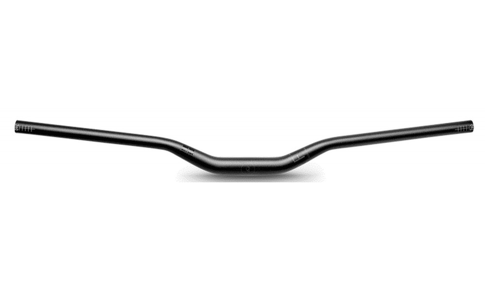 Ohjaustanko RFR Riser Trail 760x31.8mm rise 38mm 9° glossy black'n'grey 