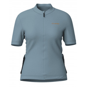 Pyöräilypaita Cube Gravel Cargo WS S/S Full Zip blue