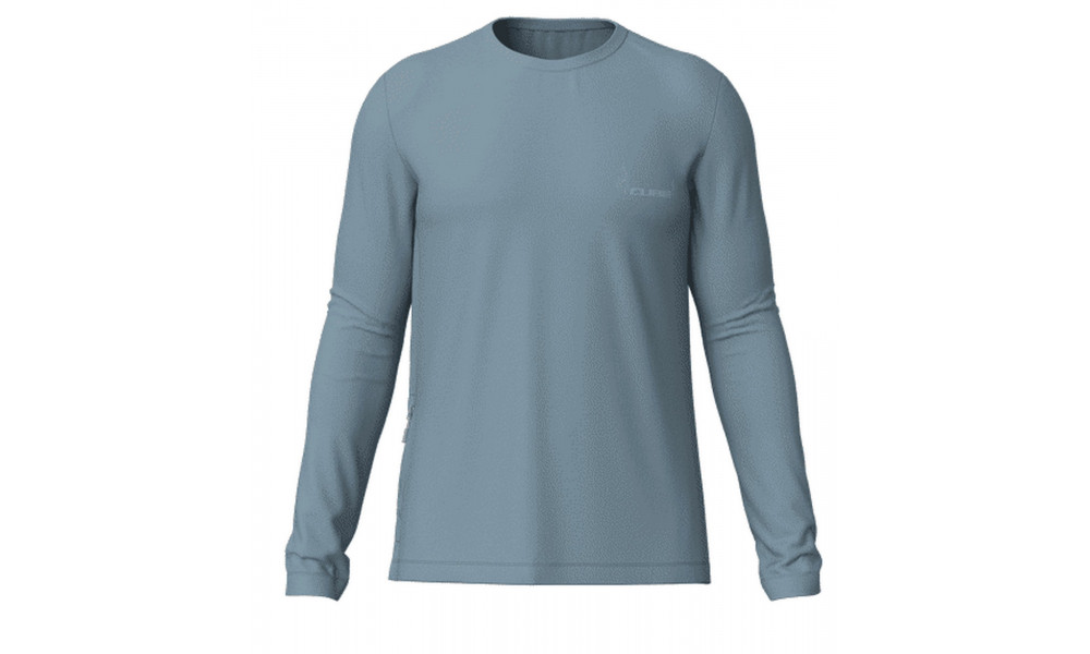 Pyöräilypaita Cube Round Soft Touch MTB L/S blue 