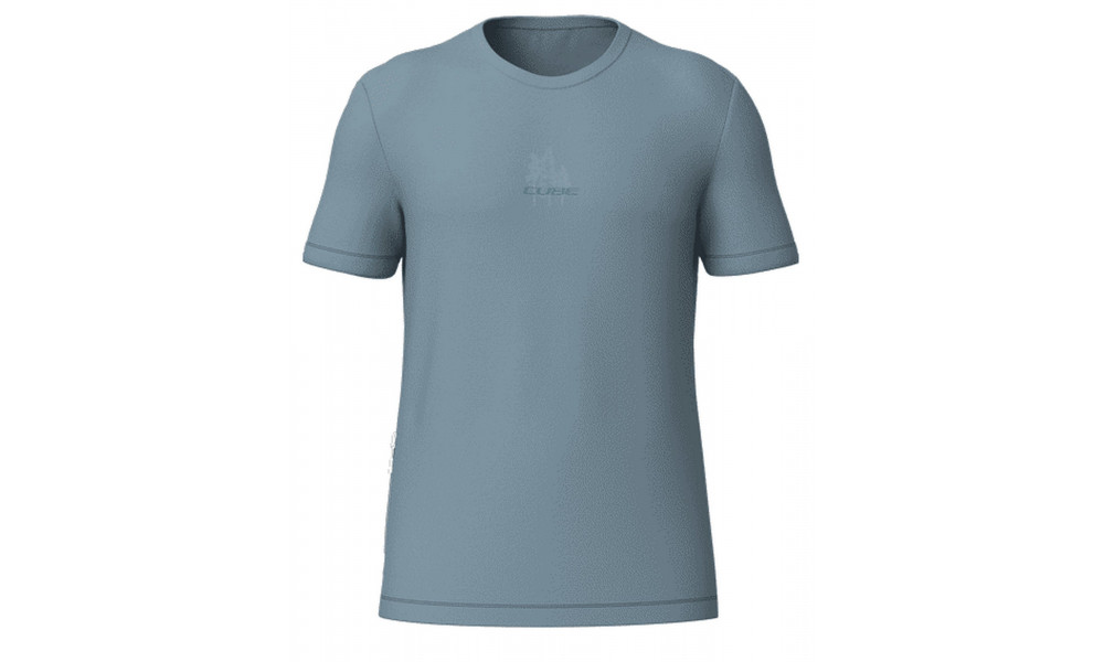 Pyöräilypaita Cube Round Soft Touch MTB S/S blue 