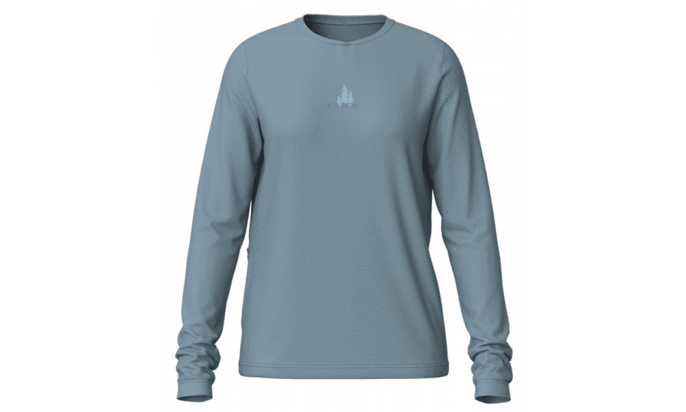 Pyöräilypaita Cube Round Soft Touch MTB WS L/S blue 