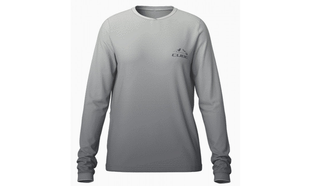 Pyöräilypaita Cube Round Soft Touch MTB WS L/S grey 