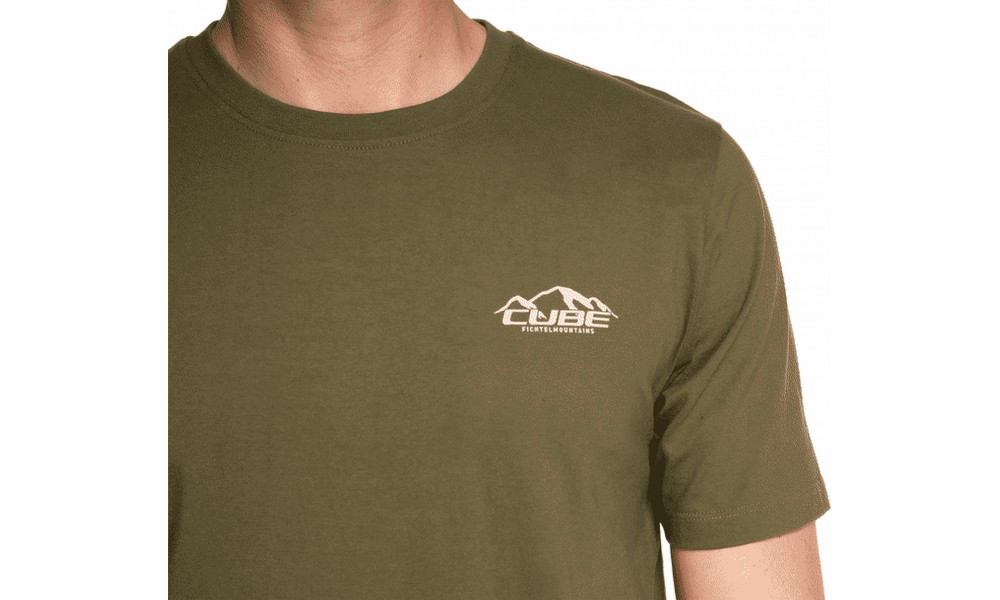 T-paita Cube Organic Sunrise olive - 2