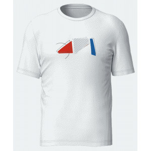 T-paita Cube Organic Teamline Cubeism white