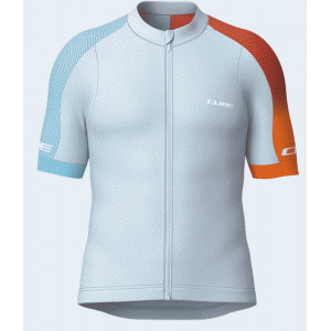 Pyöräilypaita Cube Teamline Road/XC S/S white