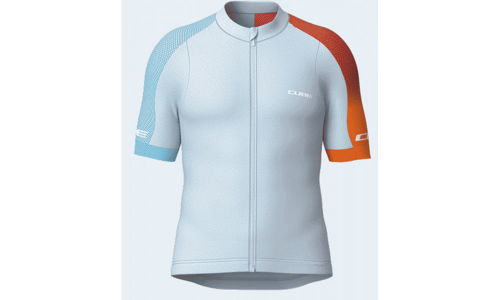 Pyöräilypaita Cube Teamline Road/XC S/S white 