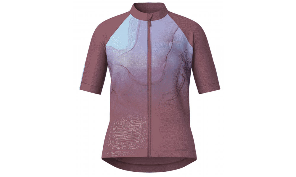 Pyöräilypaita Cube Artline WS Road/XC S/S bordeaux 