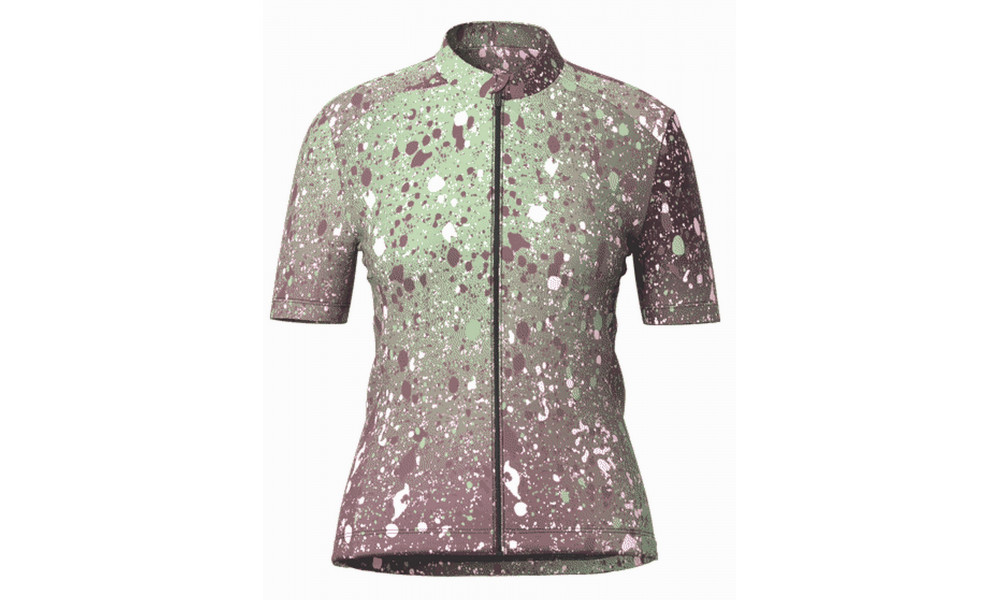 Pyöräilypaita Cube CMPT WS Sprinkle S/S green 