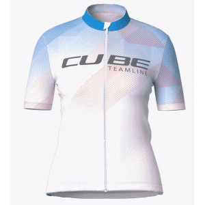 Pyöräilypaita Cube CMPT WS Teamline S/S white