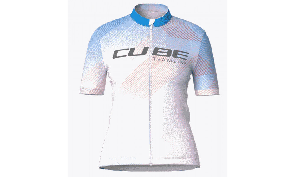 Pyöräilypaita Cube CMPT WS Teamline S/S white 