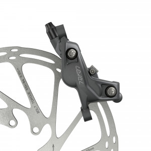 Jarrusatula SRAM Level C1 4-piston hydraulic post mount bronze