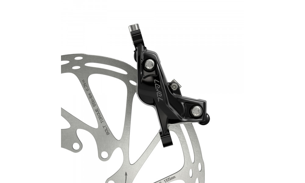 Jarrusatula SRAM Level C1 4-piston hydraulic post mount silver - 4