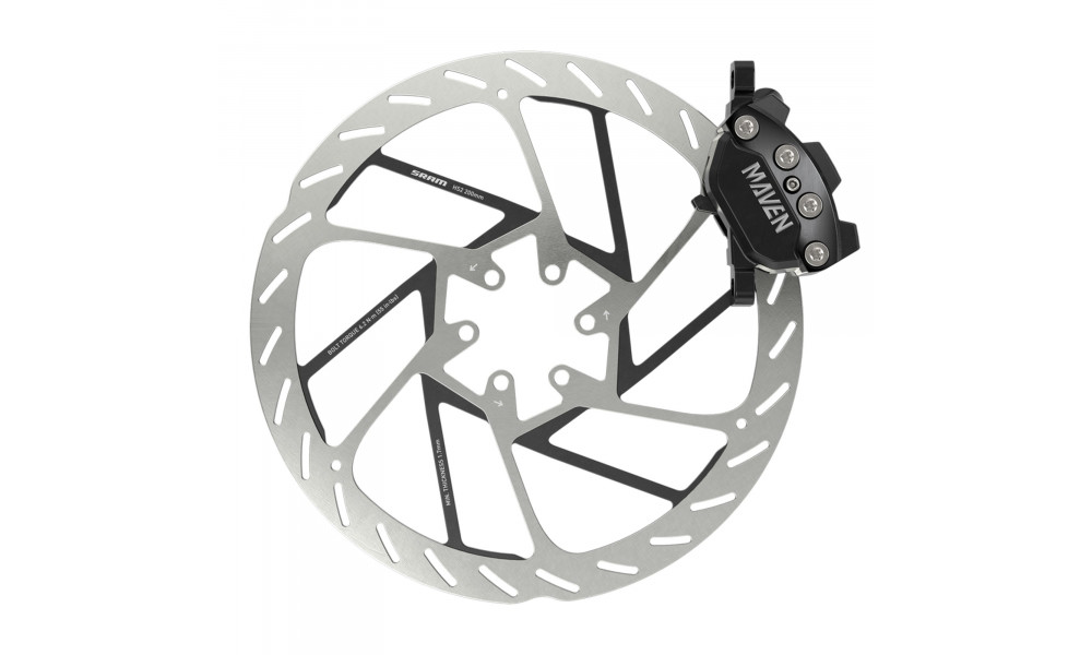 Jarrusatula SRAM Maven A1 4-piston hydraulic post mount black - 3
