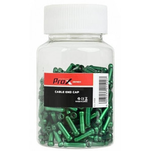 Vaijerin päätynipat ProX green (300pcs.)