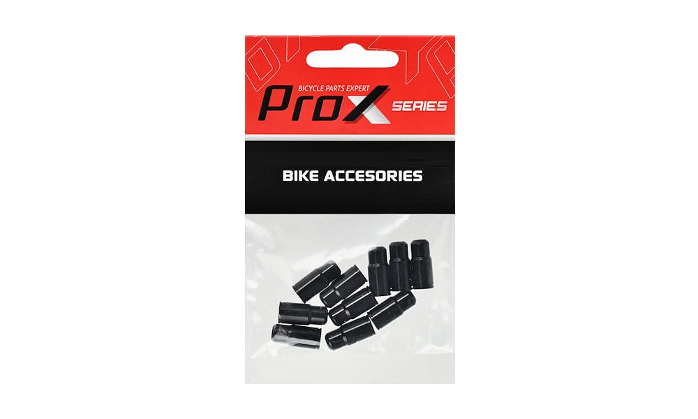 Venttiilin korkit ProX Alu FV-01 FV/Presta black - 3