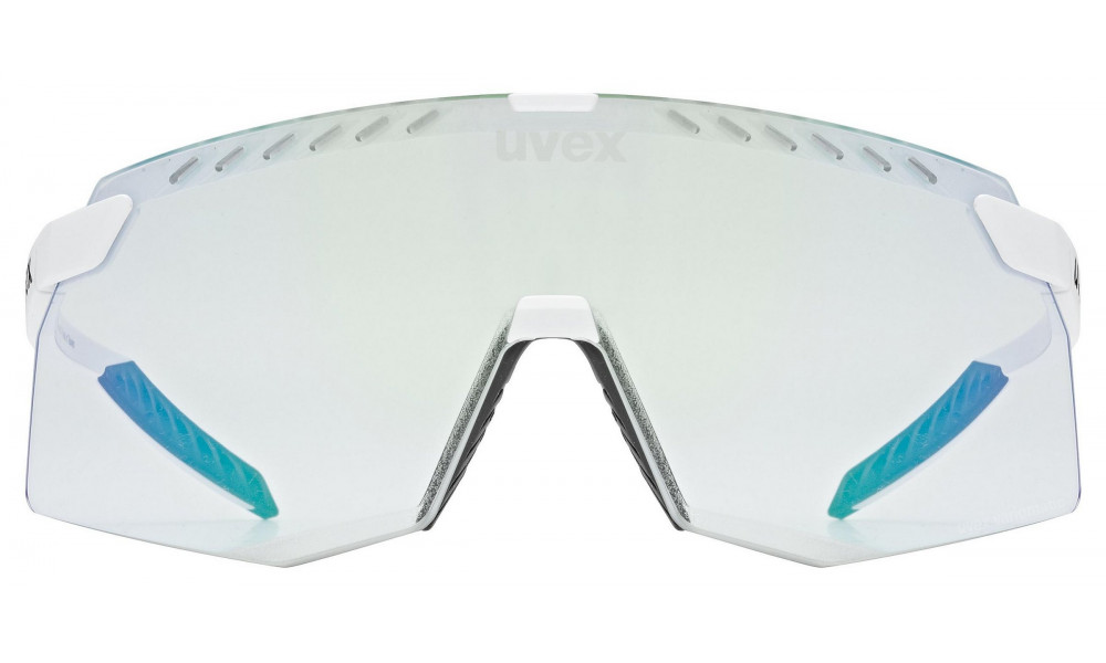 Lasit Uvex pace stage V white matt / mirror green - 3