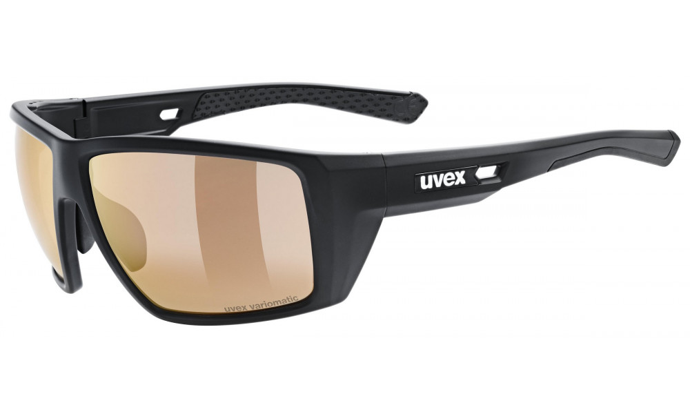 Lasit Uvex mtn venture CV V black matt / litemirror red - 1