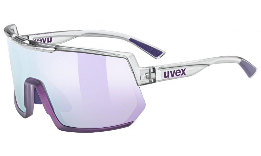 Lasit Uvex sportstyle 235 clear-met purple / mirror lavender - 1