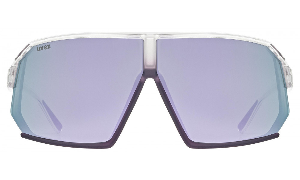 Lasit Uvex sportstyle 237 clear-met purple / mirror lavender - 3