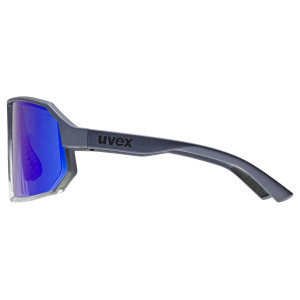 Lasit Uvex sportstyle 237 metallic blue-clear / mirror purple