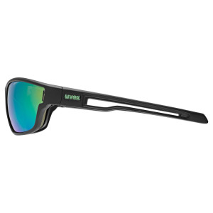 Lasit Uvex sportstyle 806 black matt / mirror green