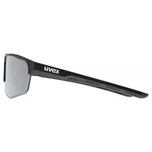 Lasit Uvex axos set black matt / mirror silver