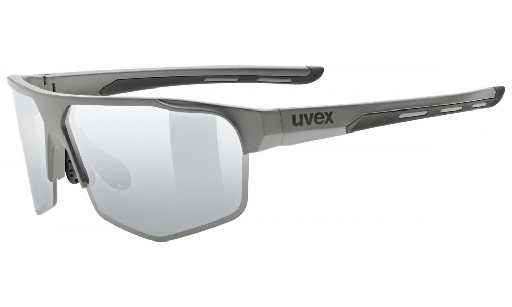 Lasit Uvex axos set grey matt / mirror silver - 1