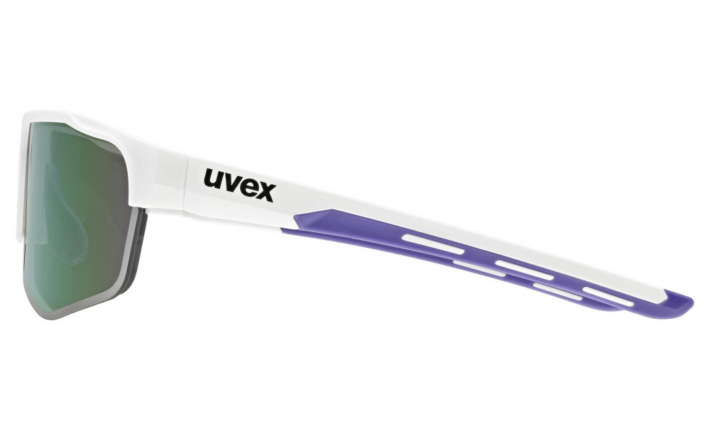 Lasit Uvex axos set white matt / mirror purple - 2