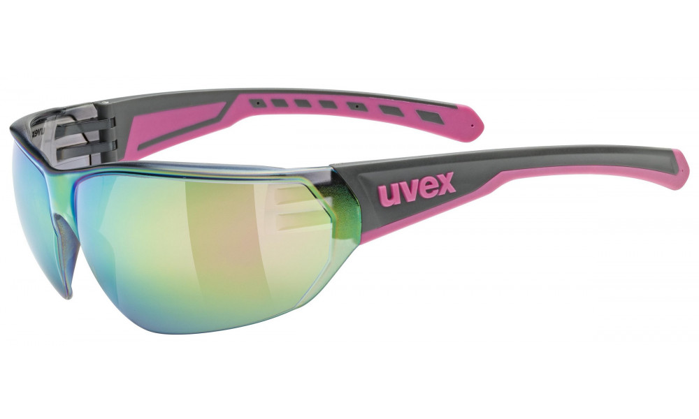 Lasit Uvex equate grey-pink matt / mirror pink - 1