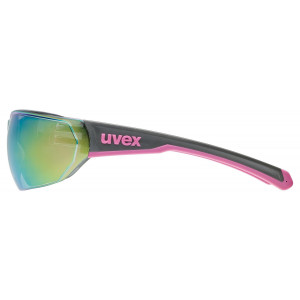 Lasit Uvex equate grey-pink matt / mirror pink