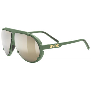 Lasit Uvex esntl pina moss green matt / gold mirror