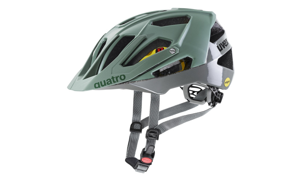 Kypärä Uvex quatro cc MIPS moss rhino - 1