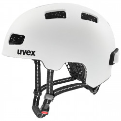 Kypärä Uvex city 4 white skyfall matt