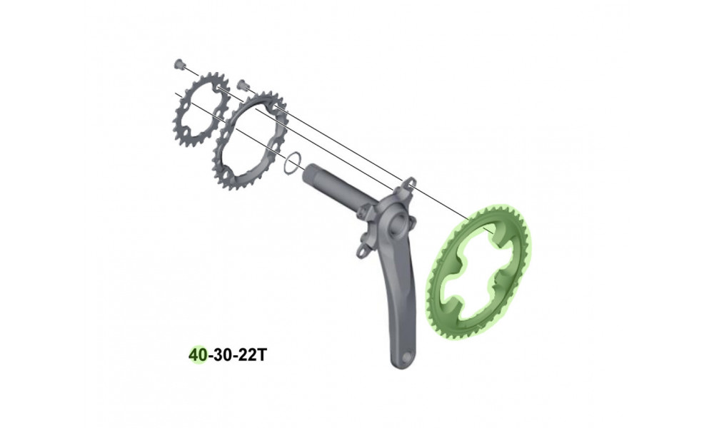 Eturatas Shimano XT FC-M8000-BA 