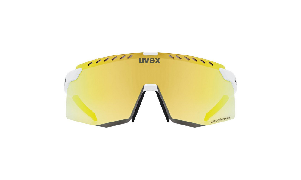 Lasit Uvex pace stage S CV white matt / mirror yellow - 3