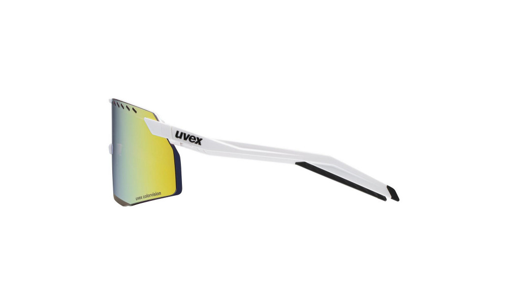 Lasit Uvex pace stage S CV white matt / mirror yellow - 4