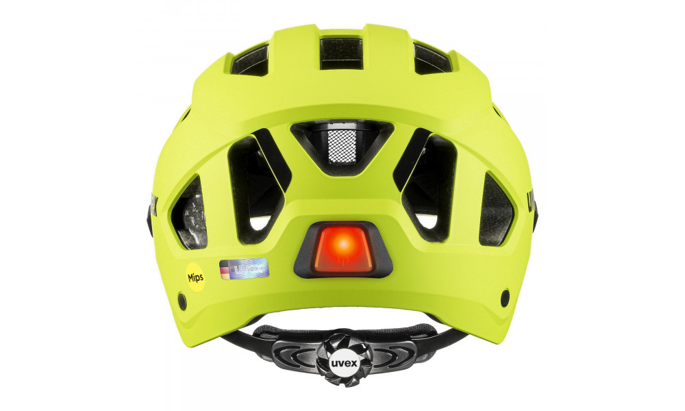 Kypärä Uvex stride visor MIPS lime matt - 3